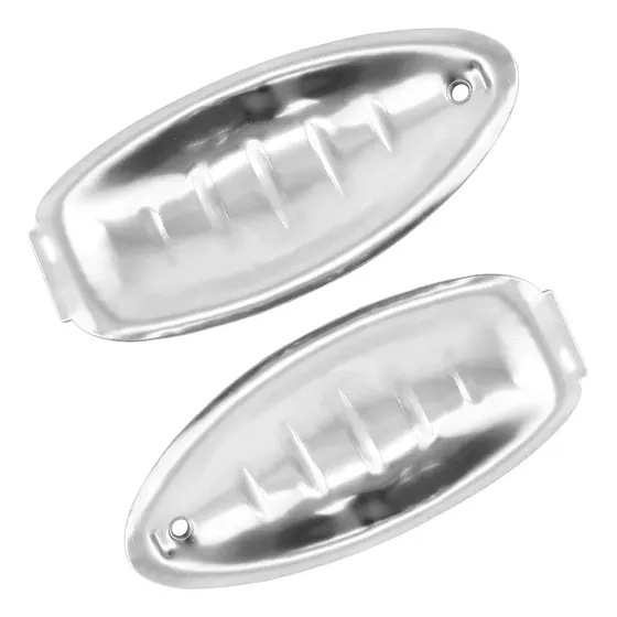 Saboneteira Fusca, Split, Oval, Alemão /59 - Inox - Empi 00-6446-0