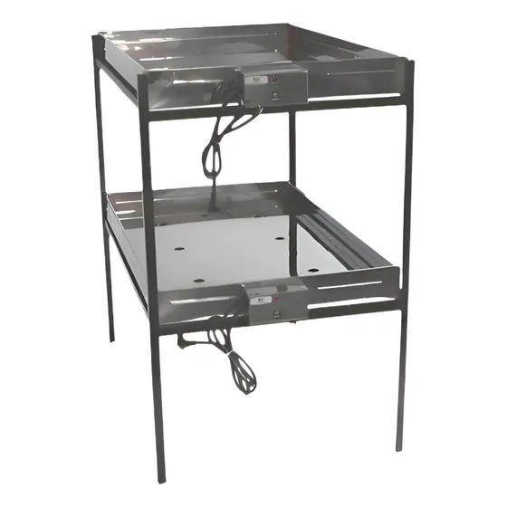 Aquecedor Eletrico Para 50 Marmitas 110 Ou 220 Volts Inox