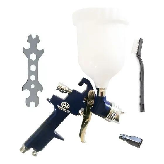 Revolver De Pintura Hvlp P/ 600 Ml Com Bico De 1.4
