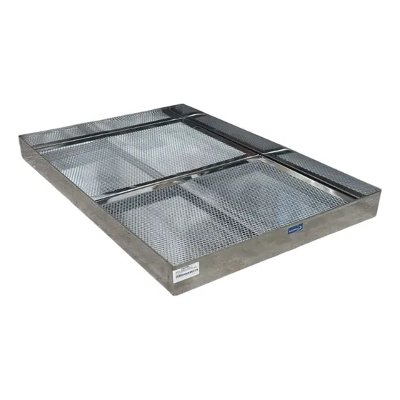 Escorredor Fritura Inox Bandeja 40x60x6cm Pastel Salgados
