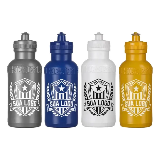 Kit 100 Squeeze Personalizado 1 Cor Atacado Brinde Empresa
