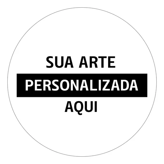 Painel Sublimação Redondo 1,50x1,50 Sua Arte Aqui