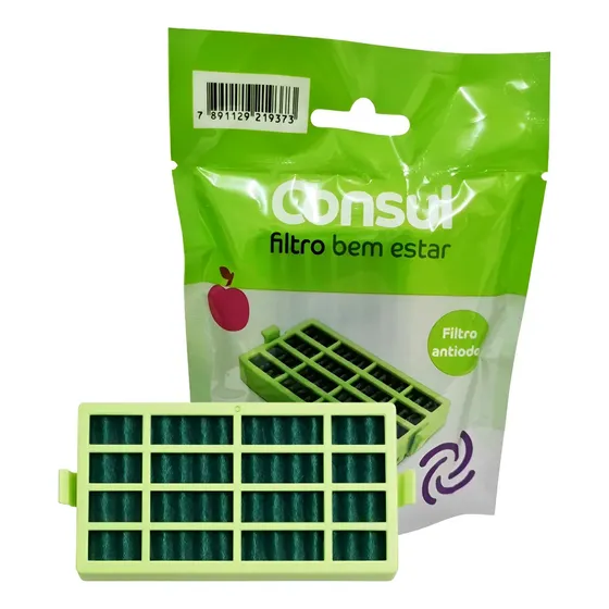 Filtro Bem Estar Antibactéria Geladeira Consul W10515645 Crm