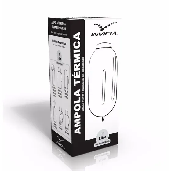 Ampola De Reposição Invicta 1 Litro - 405a