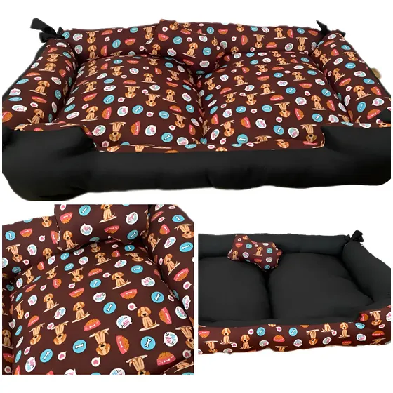 Caminha Grande Para Cachorros E Gatos - Cama Colchonete Pets