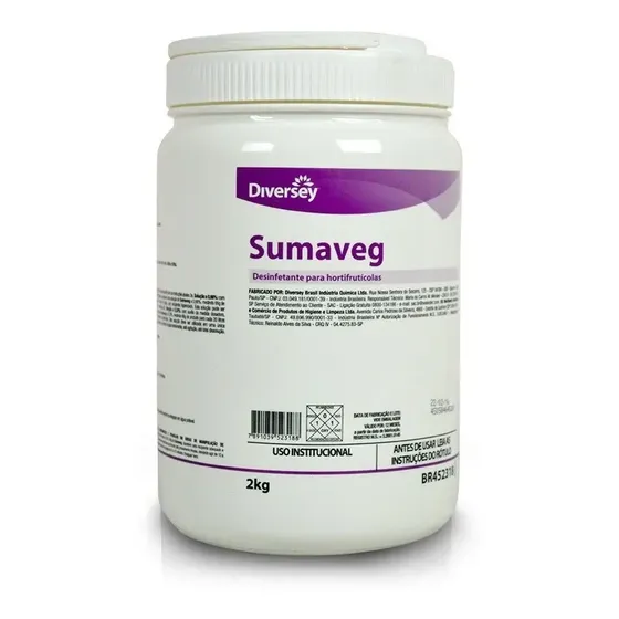 Sumaveg - Higienizador Para Frutas E Verduras Balde De 2kg