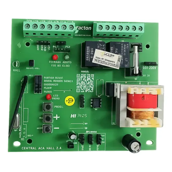 Central Placa De Comando Acton Compativel Com Rossi Dz4 Nano