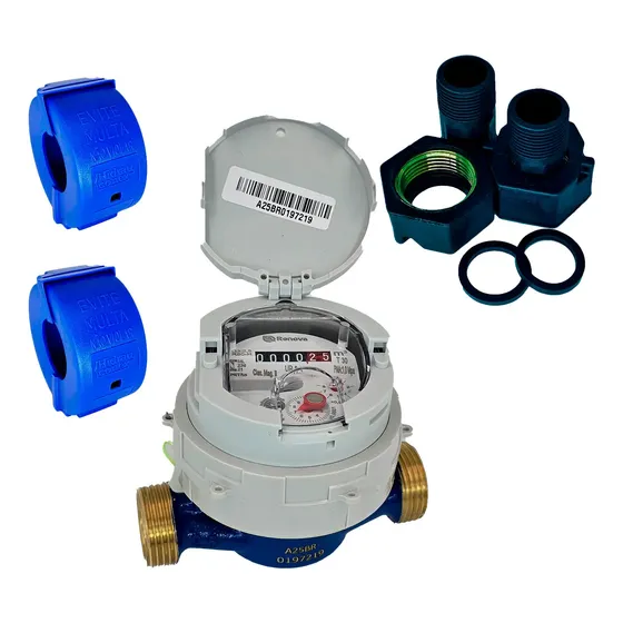 Hidrômetro Unijato De 3/4 Qmax 3,0m³/h C/ Conexões + Lacres