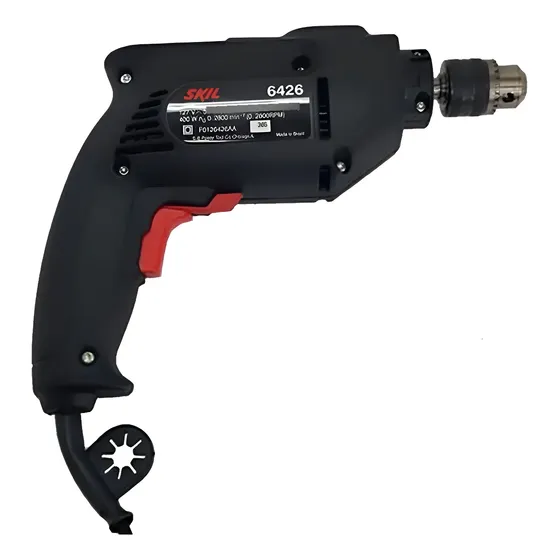 Furadeira Skil 6426 - 3/8 C/ Impacto, Reversível 400w 127v
