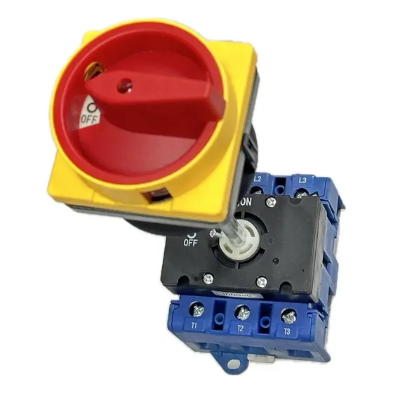 Chave Seccionadora Tripolar Jng Lw30-100a C/ Haste Lig-desl