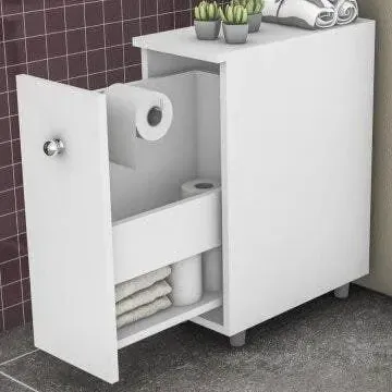 Armário Para Banheiro Com 1 Gavetão Movelbento Gb