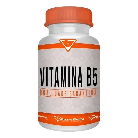 Vitamina B5 (ácido Pantotênico) 500mg - 60 Cápsulas