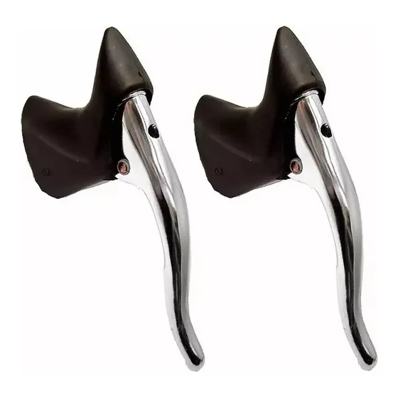 Alavanca Manete Speed Caloi10 Cabo Interno Alumínio Borracha