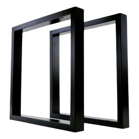 Pé De Mesa Estilo Industrial Reforçado - 2peças
