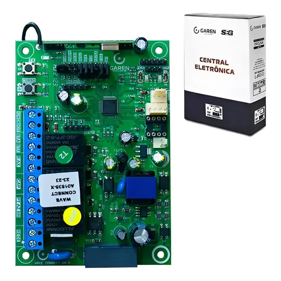 Placa Central Garen Portão Original G1 G2 G3 Wave