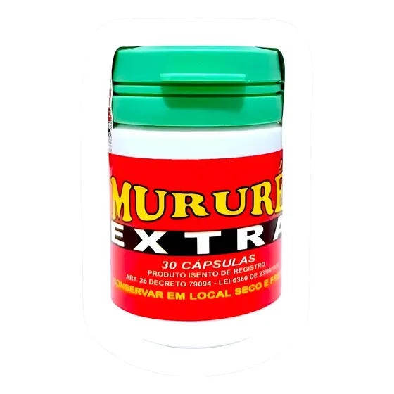 Mururé Extra 30 Capsulas (original) Cuidado Com Falsificados