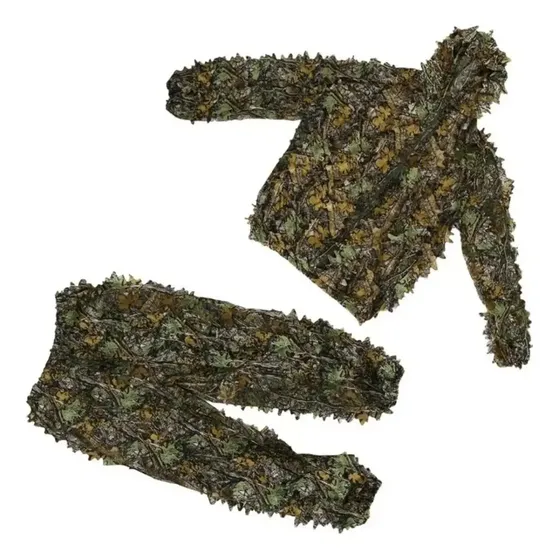 Roupa Camuflada Ghillie Sniper 3d ( Calça + Jaqueta) Gg E Xg
