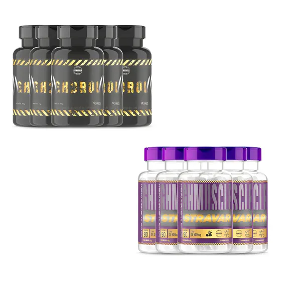 Kit Hipertrofia - 5 Gh + 5 Stravar