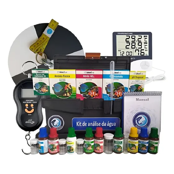 Kit Para Analise De Água Para Piscicultura