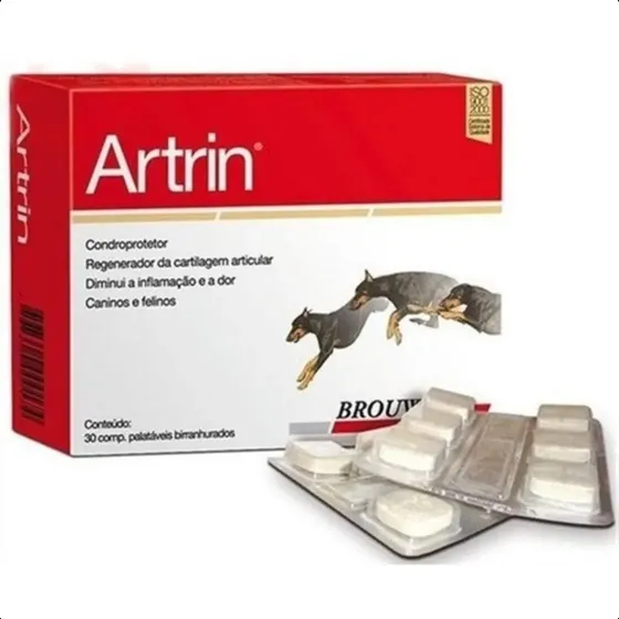 Artrin Anti-inflamatório E Condroprotetor 30 Comp. Brouwer