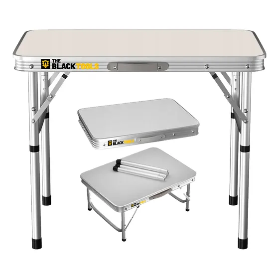 Mesa Dobravel Portatil Vira Maleta Camping Praia 60x45cm