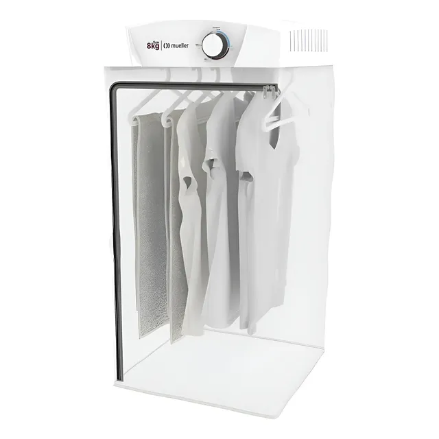 Secadora De Roupas Sun De Parede 8 Kg Branca Mueller 110v