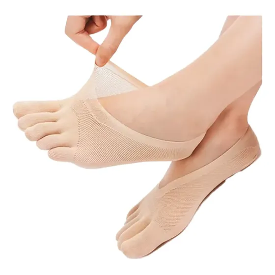 5 Pares De Meias De Compressão Ortopédicas Femininas