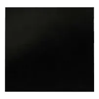 Chapa De Alumínio Anodizado 0.5mm Preto 50x50cm