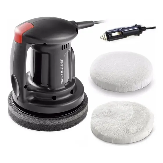 Maquina 12 Volts Para Polir Encerar Carro Veiculo 3300 Rpm
