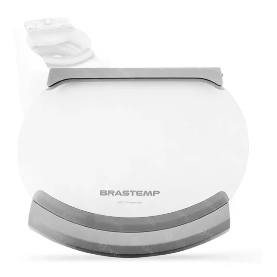 Tampa Móvel Lavadora Brastemp Bwl11 E Bwb11 Ative - Branca