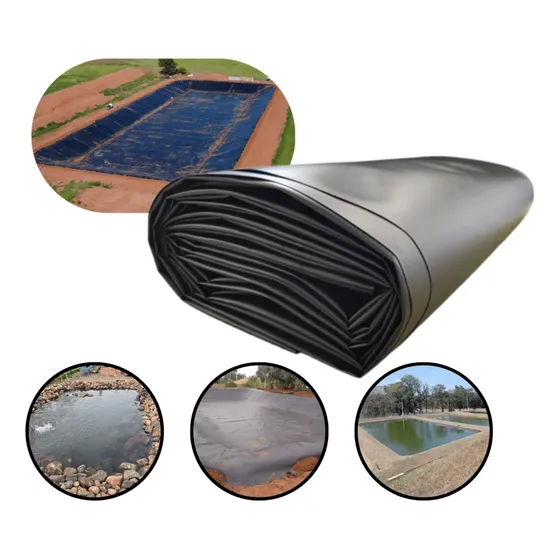 Lona Geomembrana Pead 0,5mm 3x2 Para Tanque Peixe Lago