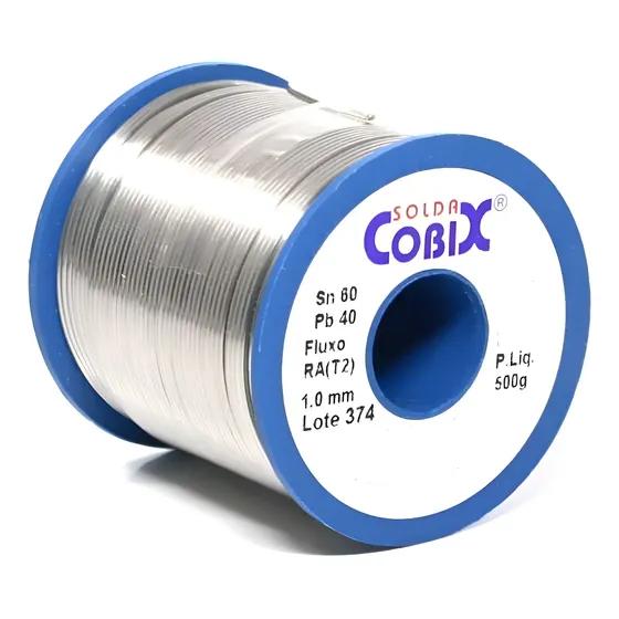 Solda Cobix 500g Estanho 0.5mm