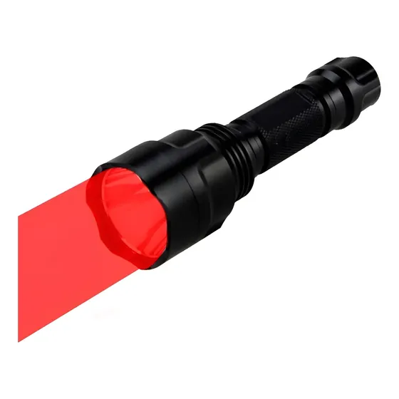 Lanterna Tatica Led Vermelho Luz Vermelha X800a