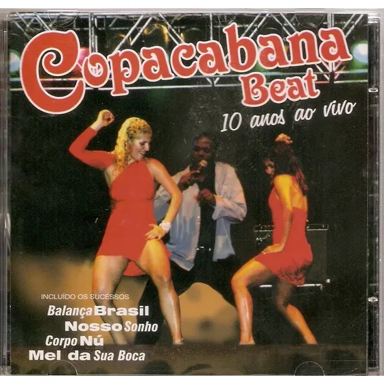 Cd Copacabana Beat - 10 Anos Ao Vivo