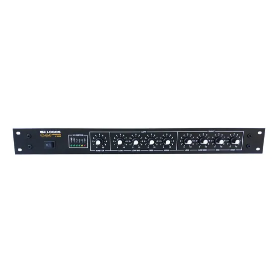 Crossover C-04 - 4 Vias - Ativo - Stereo - Profissional