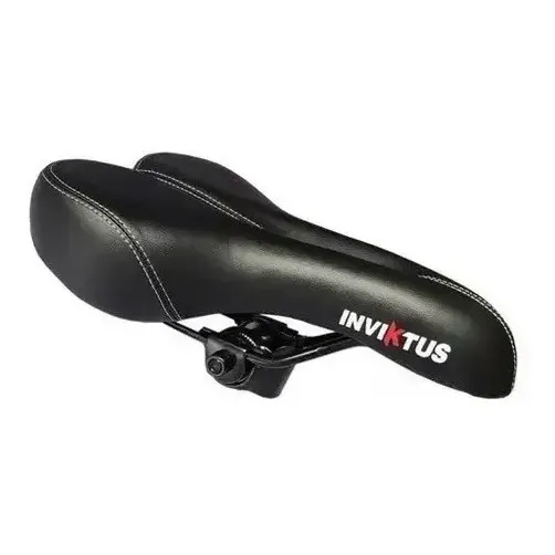Banco Selim Ltx Vazado Bike Bicicleta Preto