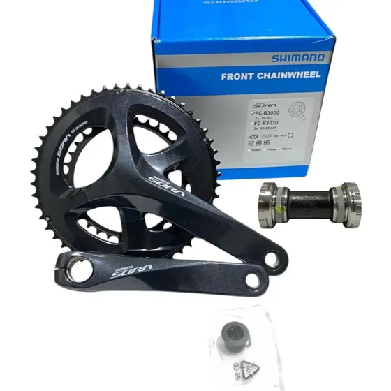 Pedivela Shimano Sora Fc-r3000 2x9v 50-34d 175mm C/ Eixo Bb