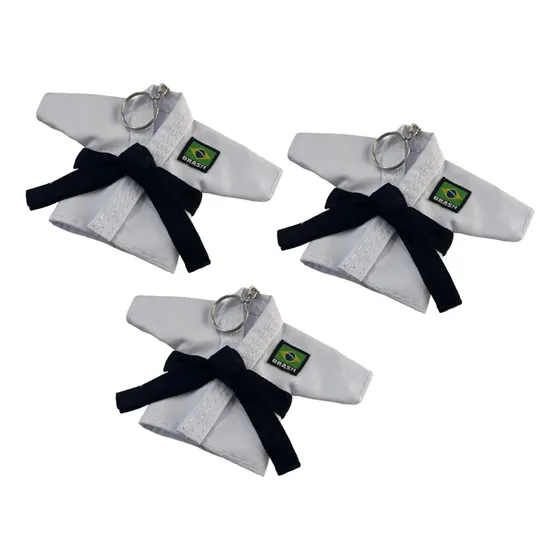 Chaveiro Mini Kimono Karate Martial Arts Shodo C/10 Unidades