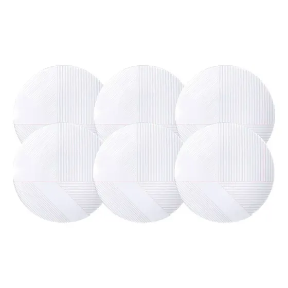 Kit 6 Piezas Tramontina Porcelanas Grid