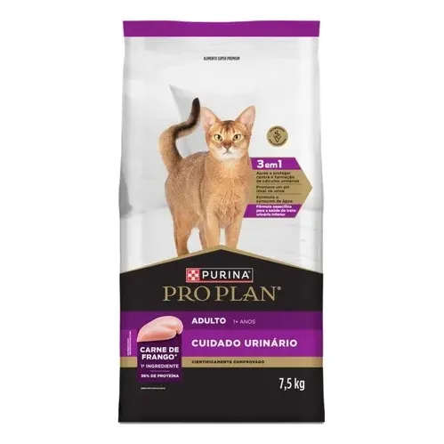 Ração Proplan Cat Urinary Para Gatos Adultos 7.5kg