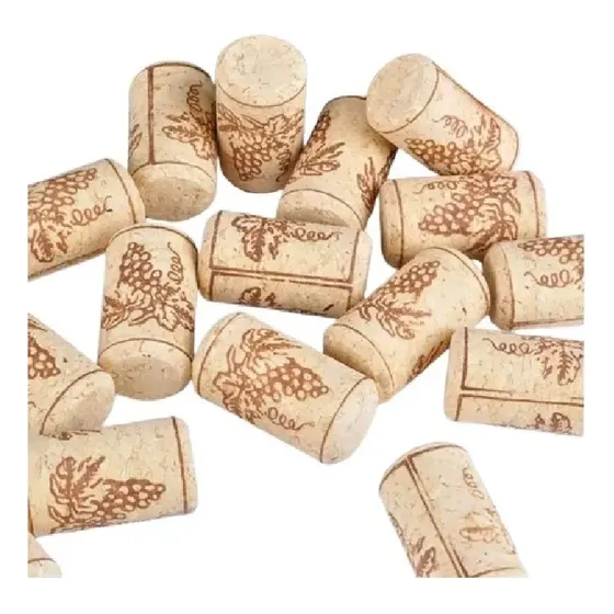 Rolhas De Cortiça P/ Decoração / Pacote C/ 40 Unidades