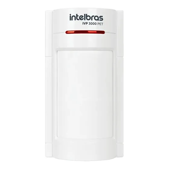 Sensor Alarme Passivo Infra Pet 35 Kg Intelbras Ivp 3000 Pet