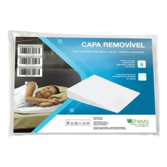 Capa Removível Para Almofada Copespuma Anti-refluxo Adulto