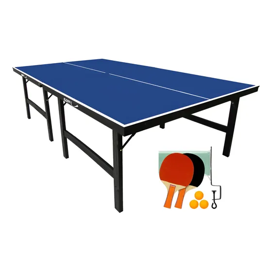 Mesa De Ping Pong Mdf 15mm Klopf 1016 Oficial + Kit Raquetes