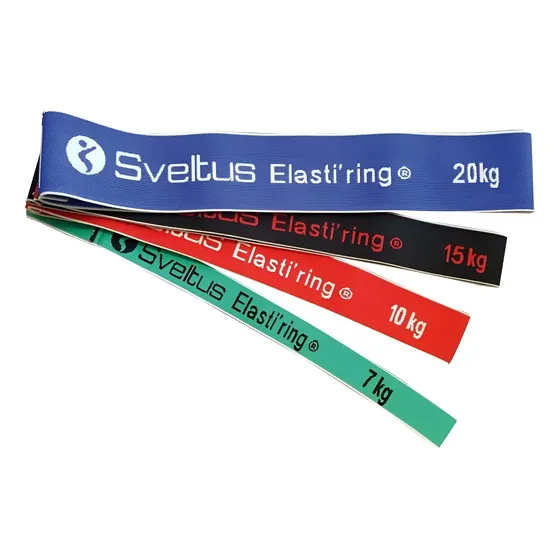 Kit 4 Faixas Elasticas Elast´ring Tipo Miniband 7,10,15 20k