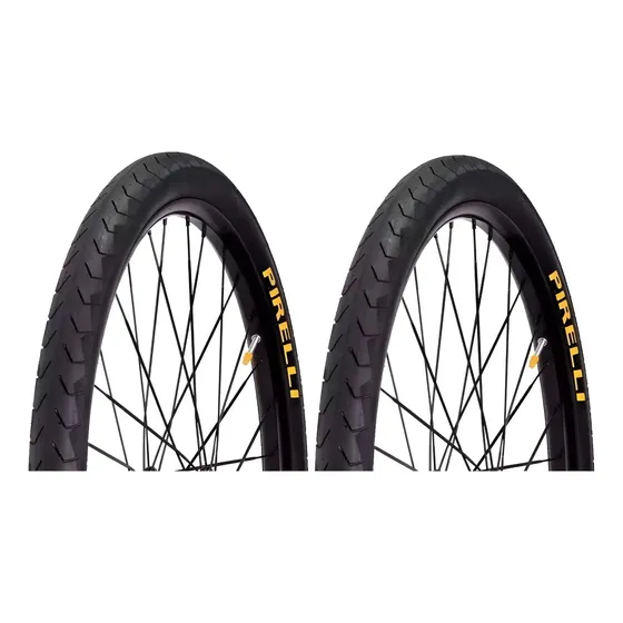 Par Pneu Pirelli 26 X 1.95 Bike Slick Phantom Street Aro 26