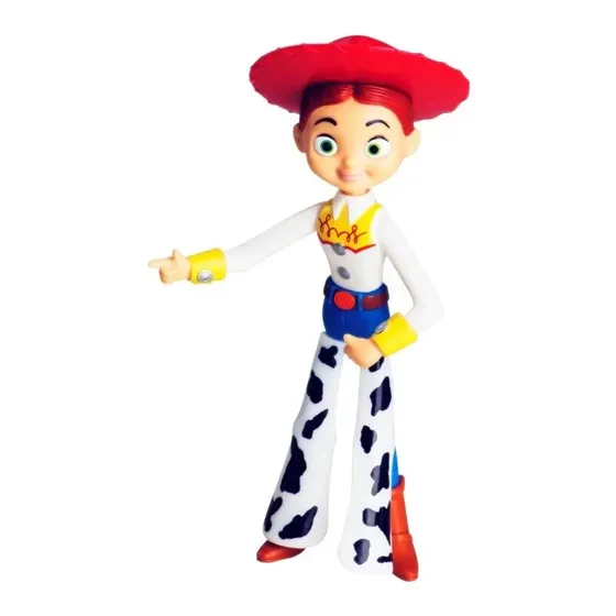 Brinquedo Toy Story Boneca Jessie De Vinil Disney - Líder