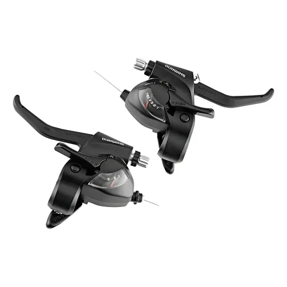Par Alavanca Câmbio Freio Shimano Tourney Ef41 3x7v 21v