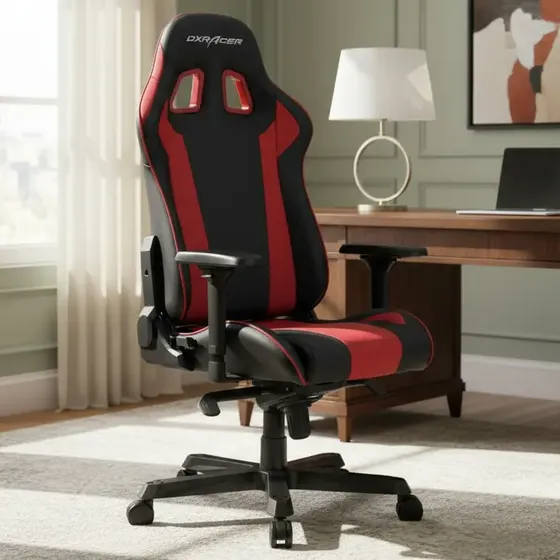 Cadeira Dxracer King K-series Preta E Vermelha K99-nr