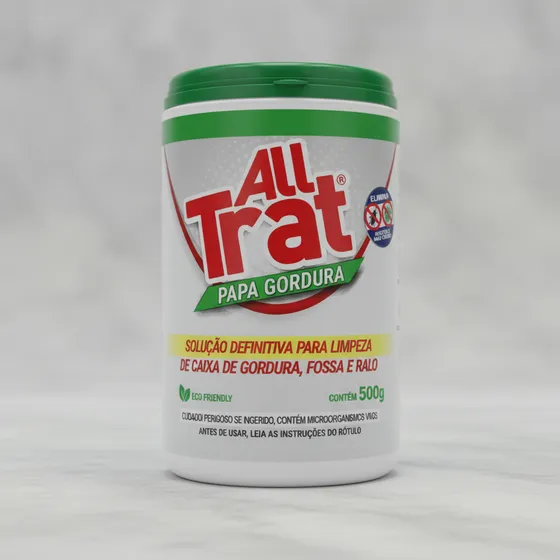 All Trat Limpa Caixa De Gordura Fossa Enzimas 500grs - (1un)